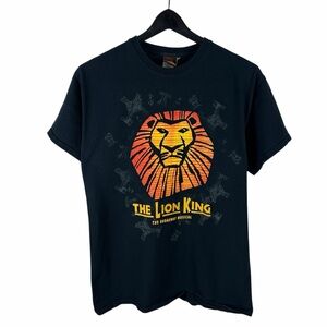 Vintage Y2K The Lion King The Broadway Musical Movie Promo Shirt Size M